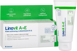 Linovit A + E , Krem ochronny z witaminami , 50 gram