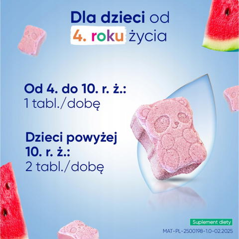Magne B6 Kids , 4 + , 30 tabletek do żucia Magne B6 Kids , 4 + , 30 tabletek do żucia