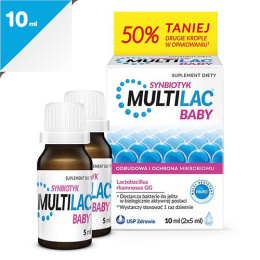 Multilac Baby krople 2 butelki po 5ml