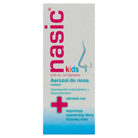 Nasic kids , spray do nosa, od 2 do 6 lat, 10 ml