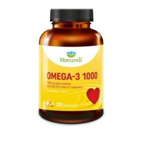 Naturell Omega-3 1000 mg, 120 kapsułek