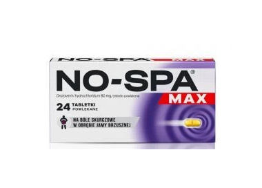 No-Spa Max, 80 mg, 24 tabletek