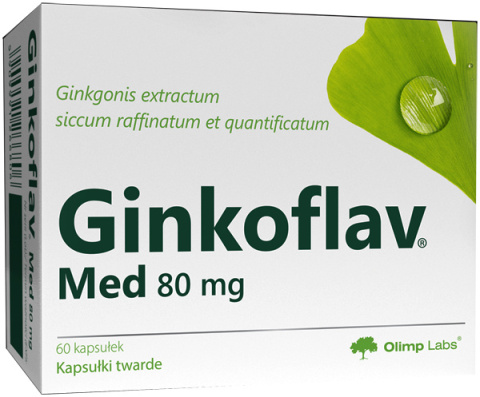 Ginkoflav Med 80 mg , 60 kapsułek twardych