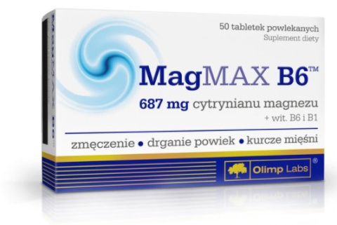 Olimp MagMax B6 , tabletki , 50 tabletek