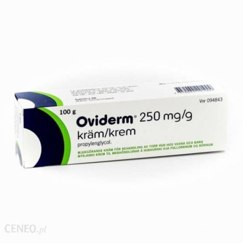 Oviderm krem 250mg/g, 100g