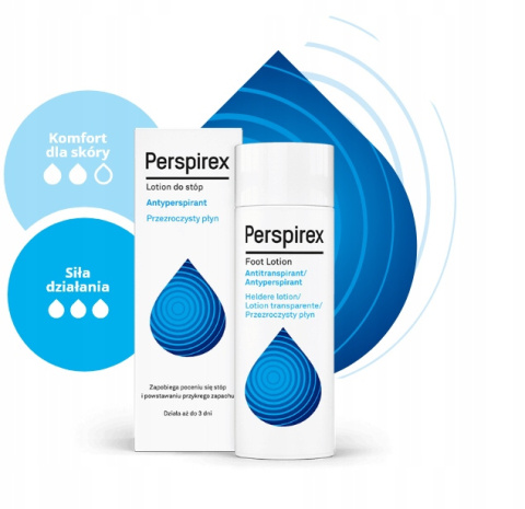Perspirex , antyperspirant do stóp , lotion , 100 ml Perspirex , antyperspirant do stóp , lotion , 100 ml