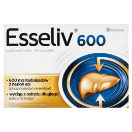 Esseliv 600 , 30 kapsułek