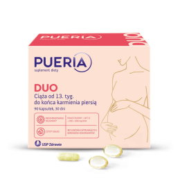 Pueria Duo, 90 kapsułek, od 13. tygodnia ciąży