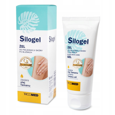 SILOGEL , Żel do pielęgnacji skóry po bliznach , 50 ml