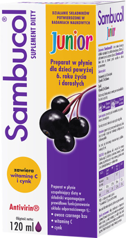 Sambucol Junior, płyn 120 ml