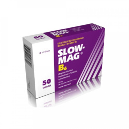 Slow-Mag B6 , 64 mg + 5 mg , 50 tabletek dojelitowych