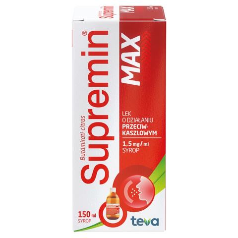 Supremin Max syrop 1,5 mg / ml , 150 ml