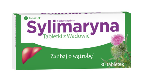 Sylimaryna Tabletki z Wadowic 30 tabletek