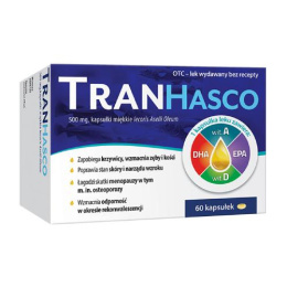 Tran lek Hasco, 500 mg, 60 kapsułek