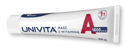 Univita , maść z witaminą A , 1800 j.m / g , 30 gram