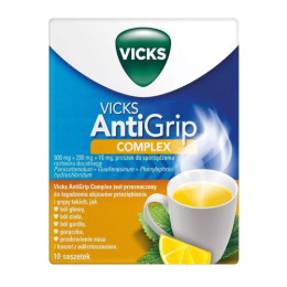 VICKS AntiGrip Complex Cytrynowy , 10 saszetek