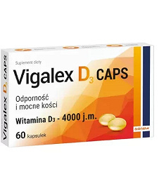 Vigalex D3 Caps 4000 j.m. , 60 kapsułek , DATA 30.11.2024