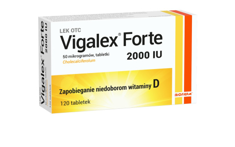 Vigalex Forte, tabletki 2000 I.U. , 120 sztuk