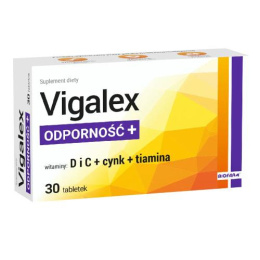 Vigalex Odporność+, 30 tabletek DATA 30.11.2024