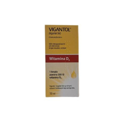 Vigantol krople, 20000 j.m. / ml , 10 ml