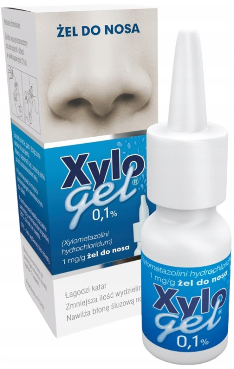 Xylogel 0,1% , żel do nosa , 10g