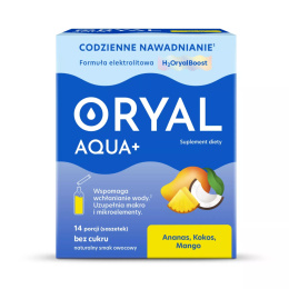 Oryal Aqua , smak ananas-kokos-mango , 14 saszetek